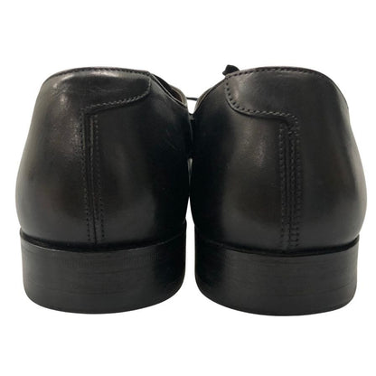 グレンソン マスターピース スチュアートチョイス レザーシューズ 外羽根 プレーントゥ ブラック サイズ8D Grenson 約27.0cm【AFC8】