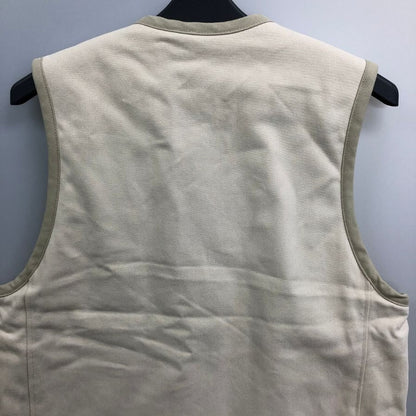 極美品◆ラベンハム キルティングべスト SLJ4038 イギリス製 ホワイト サイズ38・M LAVENHAM 【AFB2】