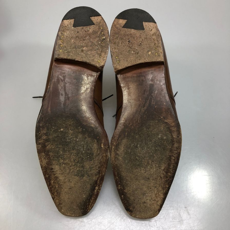クロケット＆ジョーンズ キャンベリー チャッカブーツ メンズ ブラウン サイズUK6.5E  Crockett & Jones ブーツ 約25.5cm【LA】【中古】