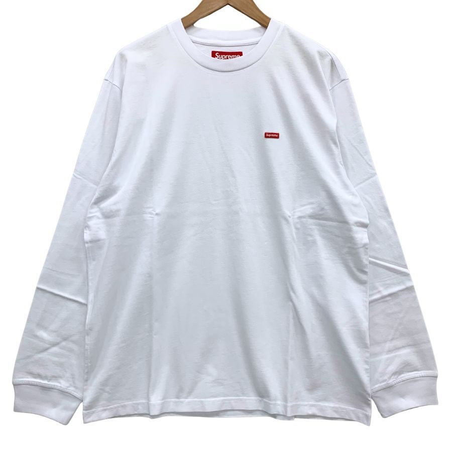 新品同様◆シュプリーム ミニボックス ロゴロンT 25ss メンズ ホワイト サイズM Supreme 【AFB27】