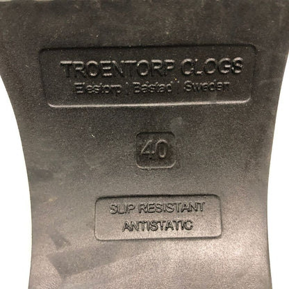 ニードルス トロエントープ ビット レザー サボサンダル サイズ40 メンズ ブラック Needles 約25.0cm【AFC44】