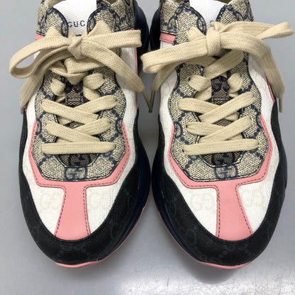 グッチ ローカットスニーカー ライトン GGスプリーム マルチカラー レディース サイズ36 GUCCI 約23.0cm【AFD14】