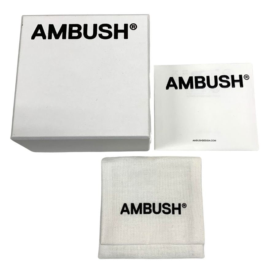 アンブッシュ 指輪 チェーン リング シルバー 925 ユニセックス サイズXXS 9号【AFI9】