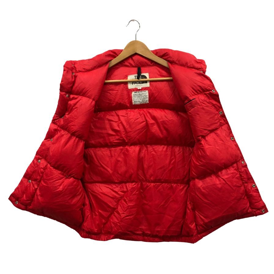 THE NORTH FACE 赤 ダウンベスト THE NORTH FACE ダウンベスト 赤黒 - メルカリ