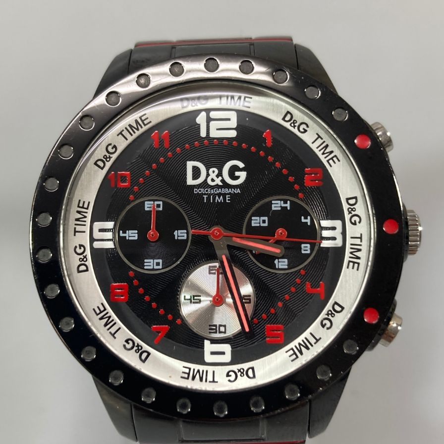 ドルチェ＆ガッバーナ  DW0192 腕時計  黒文字盤 ナバジョ クオーツ D&G【AFI4】