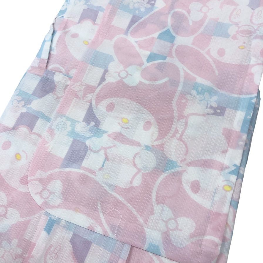 ふりふ 浴衣 サンリオ マイメロディ サイズ110 レディース キッズ ピンク系【AFB45】【中古】