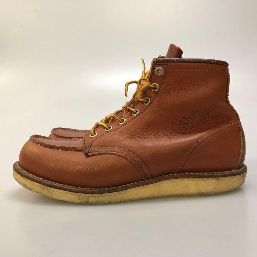 レッドウィング ブーツ 8131 アイリッシュセッター 05年製 羽タグ モックトゥ メンズ US8E REDWING 約26.0cm【AFC4】
