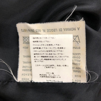 極美品◆トマソ ステファネリ コート ショート丈 ブラック レディース サイズ46 TOMASO STEFANELLI 【AFB28】