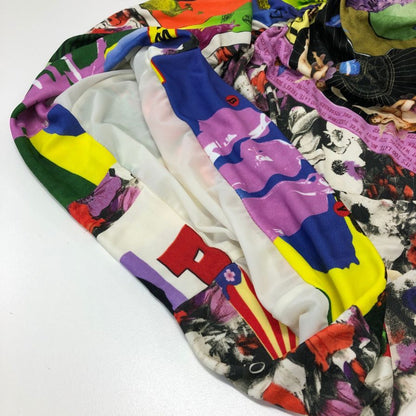 美品◆ピンコ ワンピース ドレスワンピース 総柄 レディース サイズS PINKO 【AFB37】