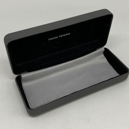 ユウイチトヤマ U-128 メガネ ブラック 74-22 日本製 YUICHI TOYAMA【AFI12】