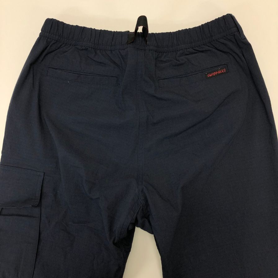 グラミチ×ブリーフィング×ビームス リップストップカーゴパンツ ネイビー メンズ サイズL GMP-16F111 GRAMICCI×BRIEFING×BEAMS 【AFB30】