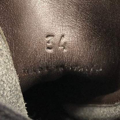 ボッテガヴェネタ ブーツ LUG ANKLE ブラック サイズ34 レディース BOTTEGA VENETA 約21.5cm【AFD8】