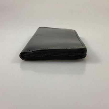 グレンロイヤル 長財布 ラウンドジップ コードバン ブラック ゴールド金具 GLENROYAL【AFI1】