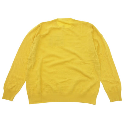 Like new ◆ Kangra T-shirt Cotton Men's Size 58 Yellow Kangra [AFB15] 