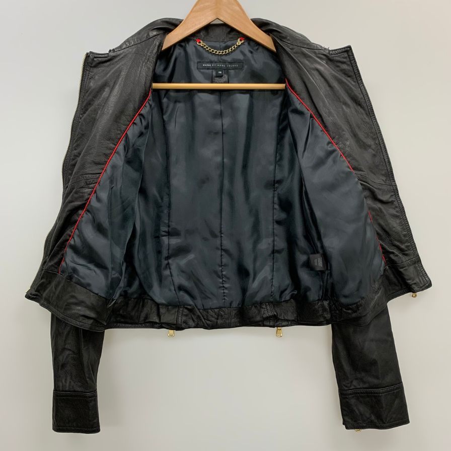 美品◇マークバイマークジェイコブス レザー ジャケット