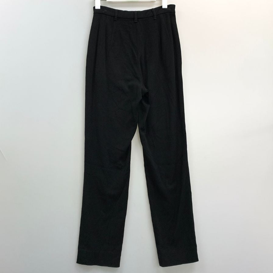 ジルサンダー スラックス ブラック レディース サイズ34 JIL SANDER 【AFB2】