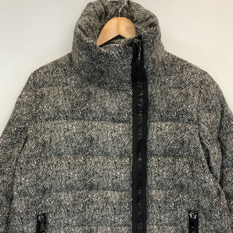 美品◆モンクレール ダウンコート ジェルボワーズ グレー系 レディース サイズ4 MONCLER GERBOISE 【AFA9】