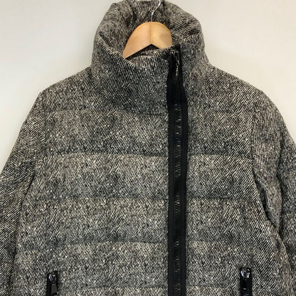 美品◆モンクレール ダウンコート ジェルボワーズ グレー系 レディース サイズ4 MONCLER GERBOISE 【AFA9】