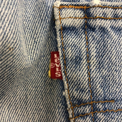 リーバイス デニム 501 80S ボタン裏546 USA製 インディゴ メンズ サイズW32 L34 LEVI’S 【AFB44】