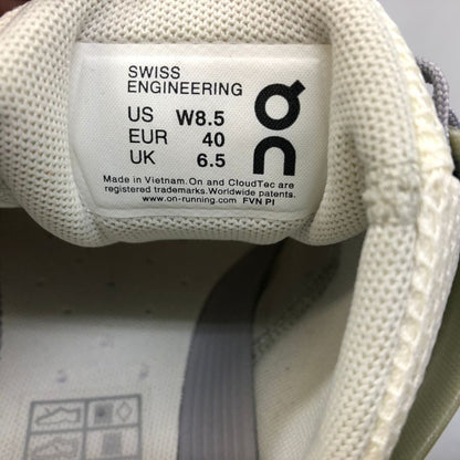 オン ランニングシューズ クラウドスウィフト グレー×イエロー レディース UK6.5 on cloudswift【AFC44】【中古】