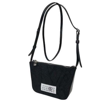 エムエムシックス メゾンマルジェラ ミニショルダーバッグ ナイロン ブラック レディース SB5ZI0008 MM6 Maison Margiela【AFE6】