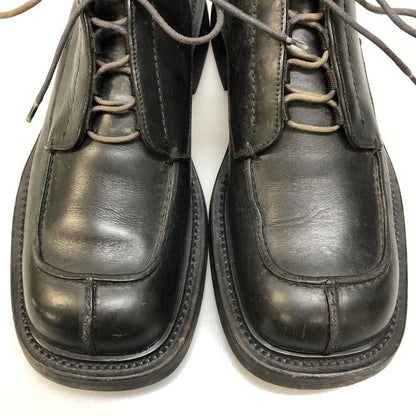 プラダ スクウェアトゥ  厚底 シューズ 996 B 99  メンズ サイズ 8ハーフ  PRADA 約26.5cm【AFC4】