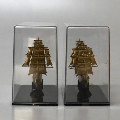 【二個セット】カティサーク ウイスキー ノベルティ ミニ モデル シップ CUTTY SARK【AFI28】【中古】