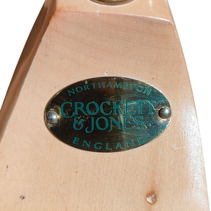 クロケット&ジョーンズ シューツリー 純正 木製 メンズ ベージュ サイズUK5 CROCKETT&JONES  約24.0cm【LA】【中古】