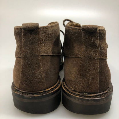 バリー レザーシューズ Uチップ ブーツ スエード ブラウン サイズ41.5  BALLY 約26.5cm【AFC44】