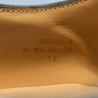 ジェイエムウエストン レザーシューズ Uチップ 641 ゴルフ ボックスカーフ グレー サイズ7E J.M.WESTON ビジネスシューズ 約25.5cm【LA】【中古】