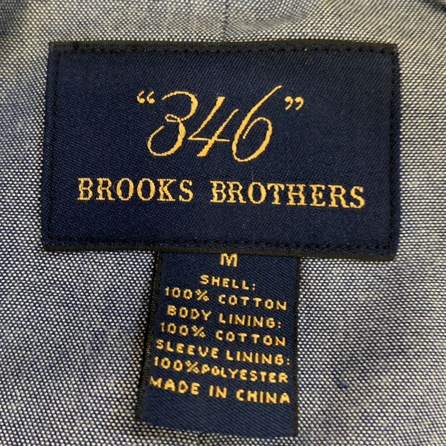 美品◆ブルックスブラザーズ ジャケット 346 ベージュ メンズ サイズM Brooks Brothers 【AFB45】