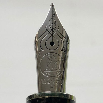 ペリカン 万年筆 スーベレーン シュトレーゼマン ブラックストライプ ペン先18C-750 F字 PELIKAN Souveran【AFI2】