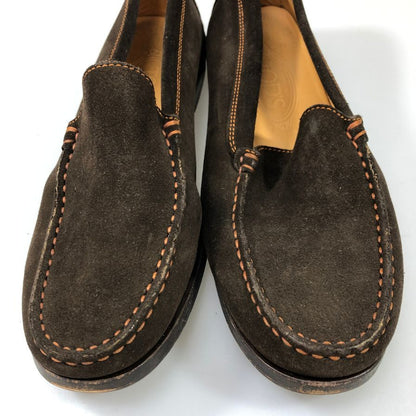 トッズ ドライビングシューズ スエード ブラウン サイズ36.5 レディース TOD'S 約23.5cm【AFC52】