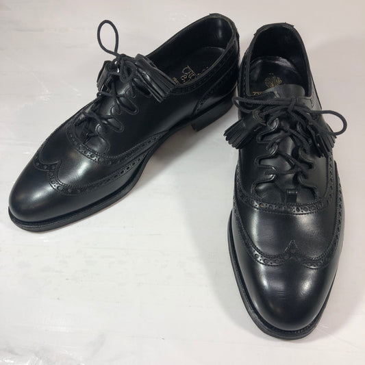 クロケット＆ジョーンズ GHILLIE  ギリーシューズ カーフ ブラック サイズUK6.5E  Crockett & Jones 約25.0cm【AFC29】