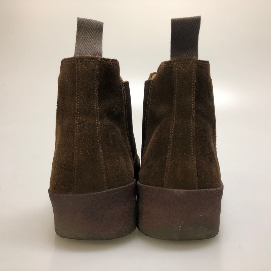 サンダース ブーツ Adam スエード サイドゴアブーツ メンズ ブラウン サイズ6.5 SANDERS 約25.5cm【AFD15】