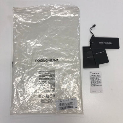美品◆ドルチェ＆ガッバーナ ポロシャツ ニット メンズ ブラック サイズ48 DOLCE＆GABBANA 【AFB4】