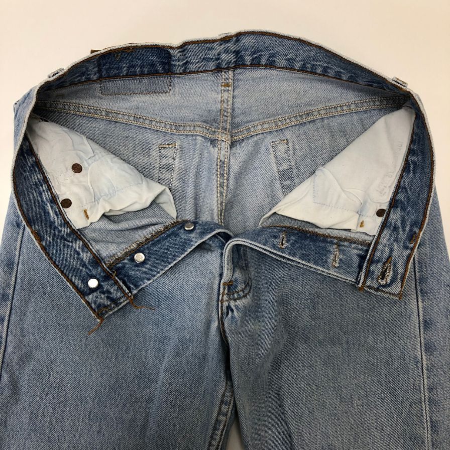 リーバイス デニム 501 95年製 ボタン裏501 USA製 インディゴ メンズ W29 L36 LEVI’S 【AFB36】