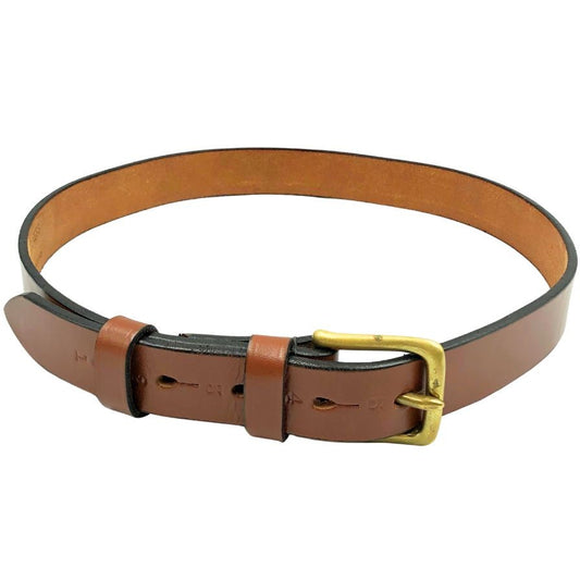 リアル ハーネス レザーベルト ブラウン ゴールド金具 REAL HARNESS【AFI17】