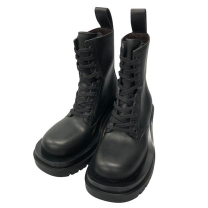 ボッテガヴェネタ ブーツ LUG ANKLE ブラック サイズ34 レディース BOTTEGA VENETA 約21.5cm【AFD8】