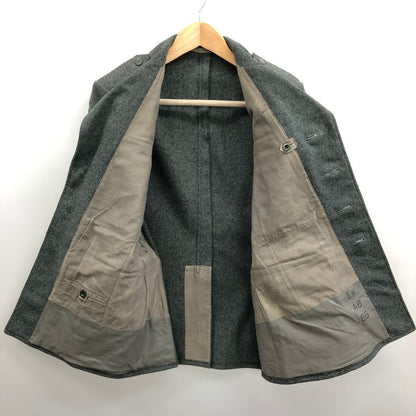 美品◆スイス軍 ミリタリージャケット フィールドジャケット ウール メンズ グレーカーキ サイズ48 SWISS ARMY 【AFA15】