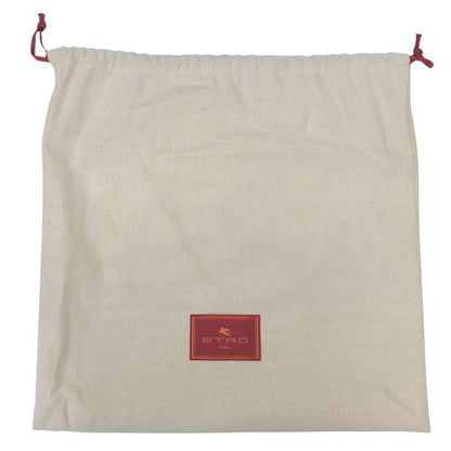 エトロ ワンショルダーバッグ ペイズリー調 レザー ブラウン系 ETRO【AFE11】