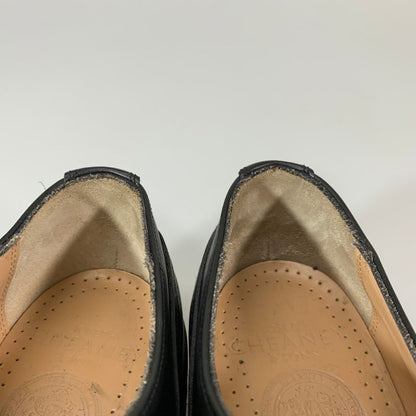 ジョセフチーニー ケンゴンH クロムエクセル ストレートチップ ブラック サイズUK7.5 Joseph Cheaney ビジネスシューズ 約25.5cm【LA】【中古】