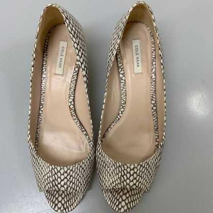 コールハーン D43844 ヒールパンプス 総柄 レディース サイズ 7.5 COLE HAAN 約24.5cm【AFD5】