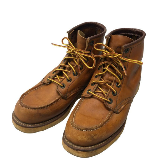 レッドウィング ブーツ アイリッシュセッター 羽根タグ USA製 875 サイズUS7 メンズ ブラウン RED WING 約25.0cm【AFC28】