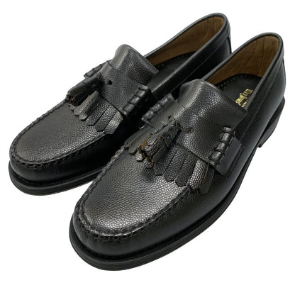 ジーエイチバス ローファー ウィージャンズ シボレザー フリンジ サイズ10.5 メンズ ブラック G.H.Bass&Co. WEEJUNS Layton ローファー 約29.0cm【LA】【中古】