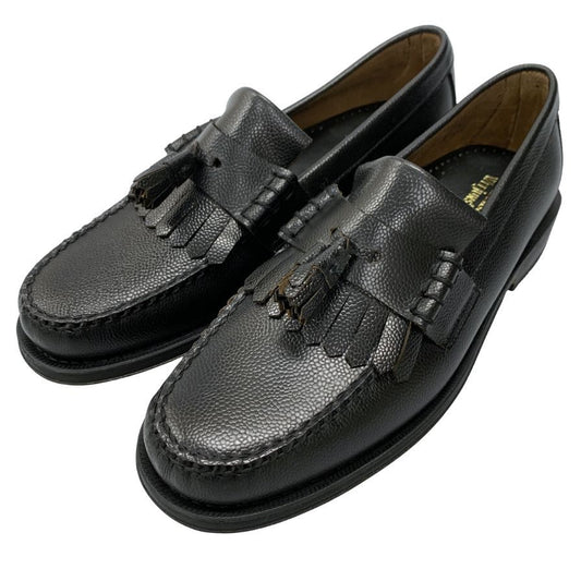 ジーエイチバス ローファー ウィージャンズ シボレザー フリンジ サイズ10.5 メンズ ブラック G.H.Bass&Co. WEEJUNS Layton ローファー 約29.0cm【LA】【中古】