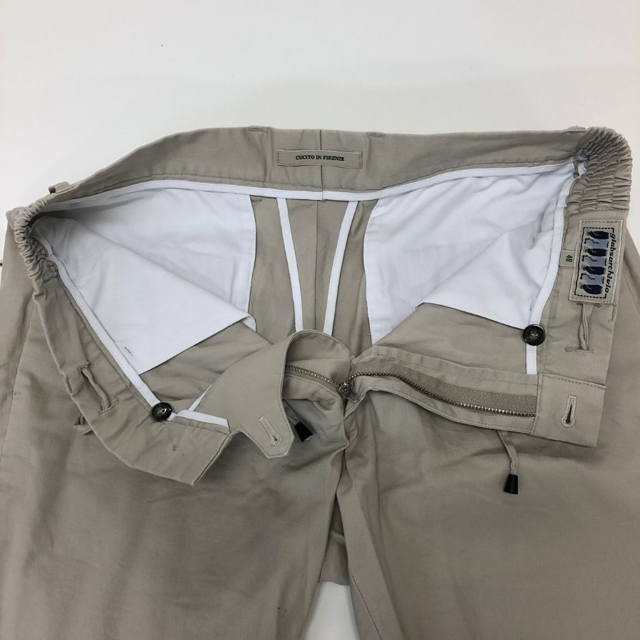 ジャブスアルキビオ ストレッチ コットン ショートパンツ ウエストゴム メンズ サイズ48 ベージュ系 giabsarchivio 【AFB30】