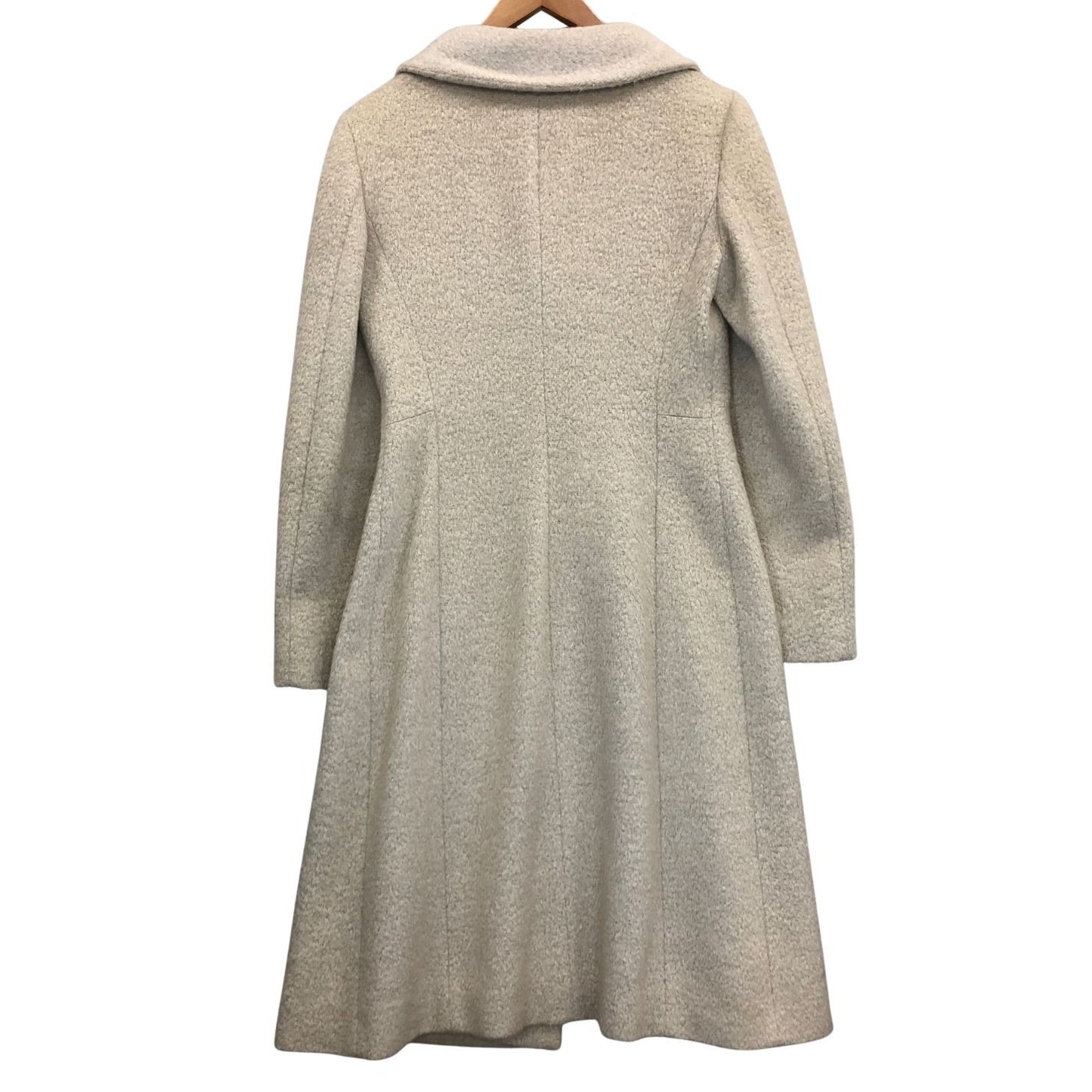 美品◆アンナモリナーリ ウールコート アイボリー系 レディース 40 Anna Molinari 【AFA19】