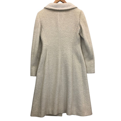 美品◆アンナモリナーリ ウールコート アイボリー系 レディース 40 Anna Molinari 【AFA19】