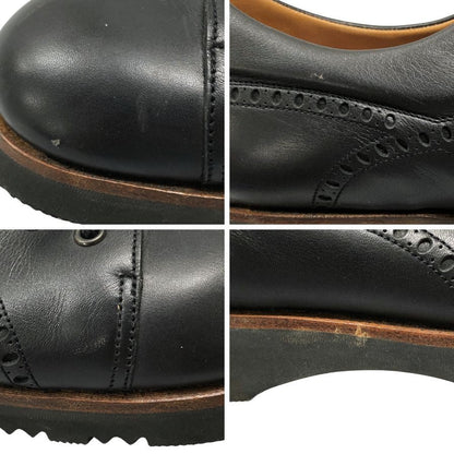 ジェイエムウエストン レザースニーカー モンキーシューズ ブラック メンズ サイズUK8C J.M.WESTON 約27.0cm【AFC30】